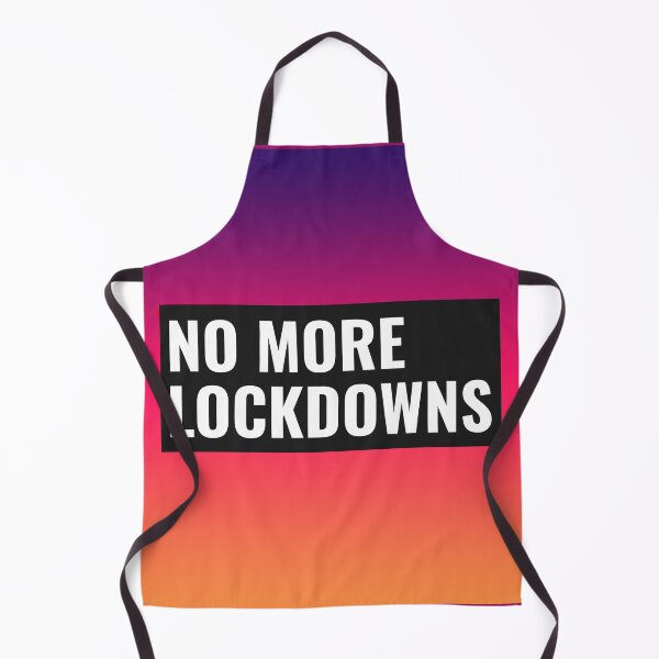 Item preview, No More Lockdowns designed and sold by TheRightHonMP.