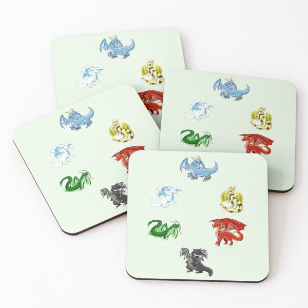 Item preview, Dragons of Many Colors designed and sold by YoshiGamerGirl.