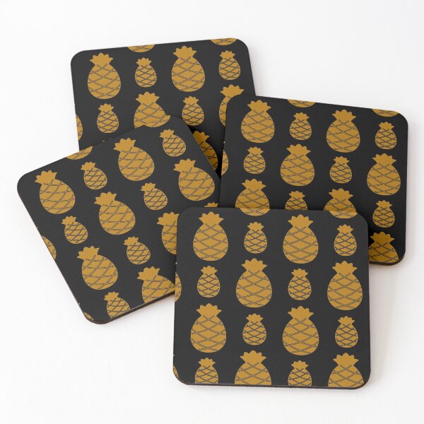 Item preview, Golden Pineapple Pattern 6 designed and sold by kyds.