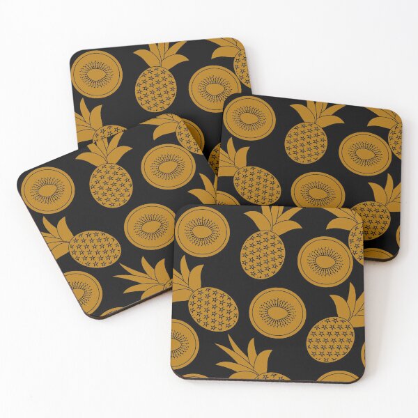 Item preview, Golden Pineapple Pattern 7 designed and sold by kyds.