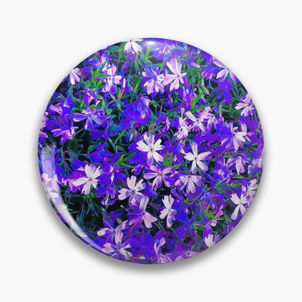 Item preview, Pretty Purple and Blue Spring Flowers - Violets- Nature Photo - Ornamental Plants - Digitally Enhanced designed and sold by Cosmic-Ferret.