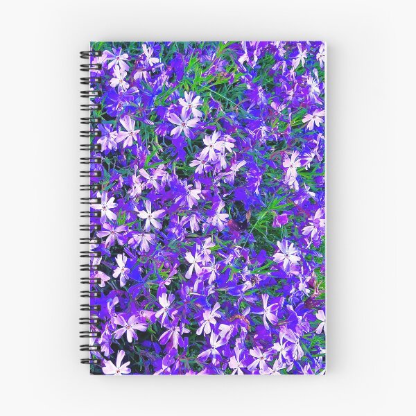 Item preview, Pretty Purple and Blue Spring Flowers - Violets- Nature Photo - Ornamental Plants - Digitally Enhanced designed and sold by Cosmic-Ferret.