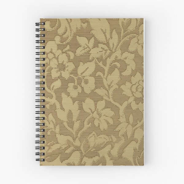 Item preview, Brown and Beige Vintage Floral Wallpaper Design designed and sold by kmcs.