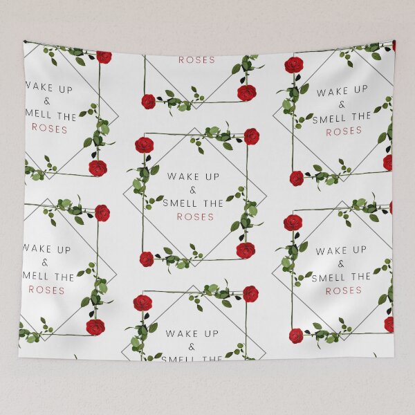 Item preview, Wake Up And Smell The Roses   designed and sold by WildBerryArt.