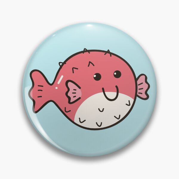 Item preview, Cute Blowfish Doodle designed and sold by SLAG-Creative.