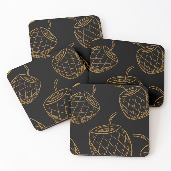 Item preview, Golden Pineapple Pattern 10 designed and sold by kyds.