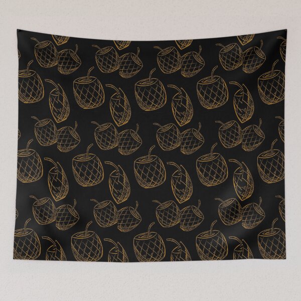 Item preview, Golden Pineapple Pattern 10 designed and sold by kyds.