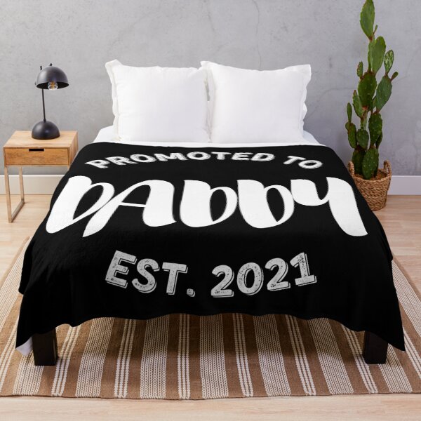 Item preview, Promoted to Daddy Est 2021 Future Dad Announcement Gift for Father designed and sold by sinceanna.