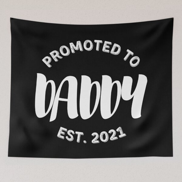 Item preview, Promoted to Daddy Est 2021 Future Dad Announcement Gift for Father designed and sold by sinceanna.