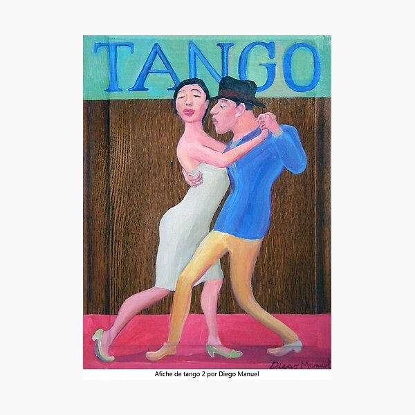 Item preview, Tango 2 poster by Diego Manuel designed and sold by Diego Manuel Rodriguez.