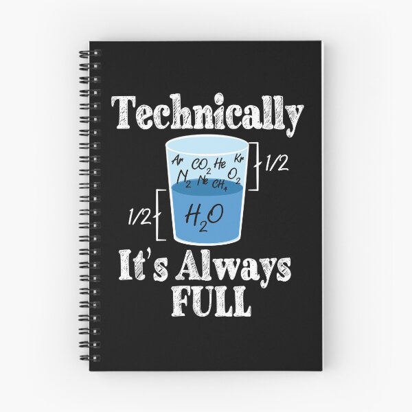 Item preview, Technically Its Always Full - Science Optimism designed and sold by TravelScientist.