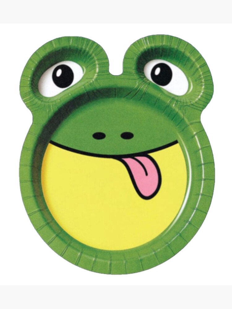 The long awaited froggy plate is finally here! 🐸 #zoopals #90s #nosta