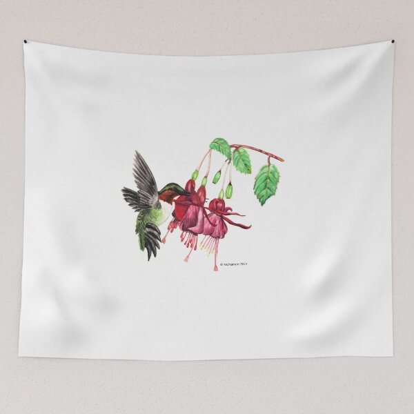 Item preview, Ruby-Throated Hummingbird designed and sold by Terry McNamee.