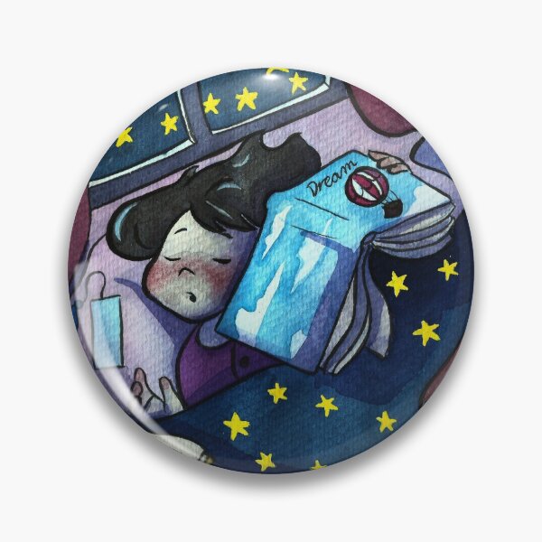 Item preview, Book-loving sleeping reader designed and sold by RuthAzul.