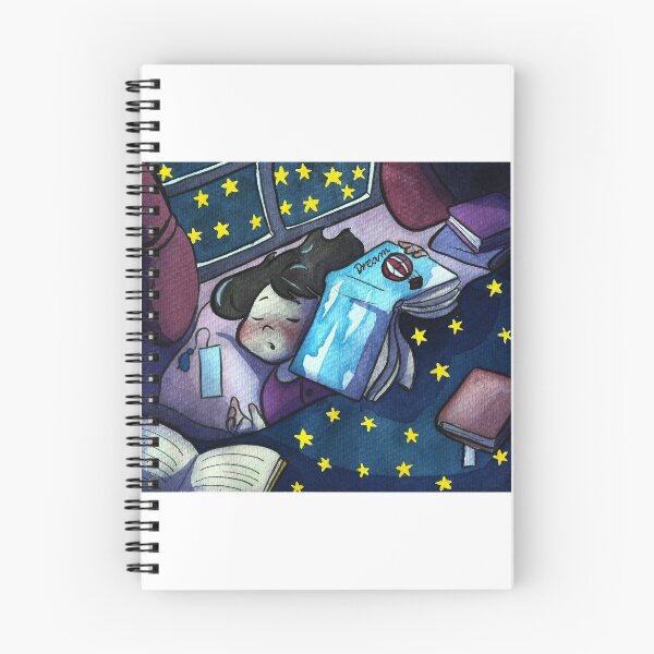 Item preview, Book-loving sleeping reader designed and sold by RuthAzul.