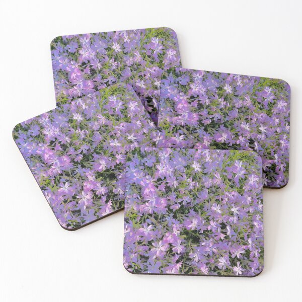 Item preview, Light Purple Spring Flowers - Violets- Nature Photo - Ornamental Plants - Digitally Enhanced designed and sold by Cosmic-Ferret.