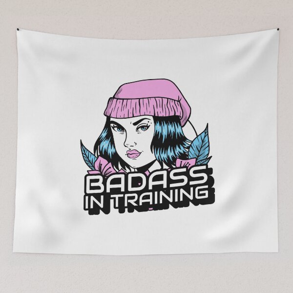 Item preview, Badass in training  designed and sold by riviera-designs.