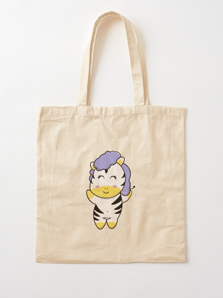 Tote bag ''La Zébrelle 3.0' : autre vue