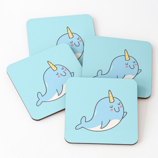 Item preview, Cute Narwal Doodle designed and sold by SLAG-Creative.