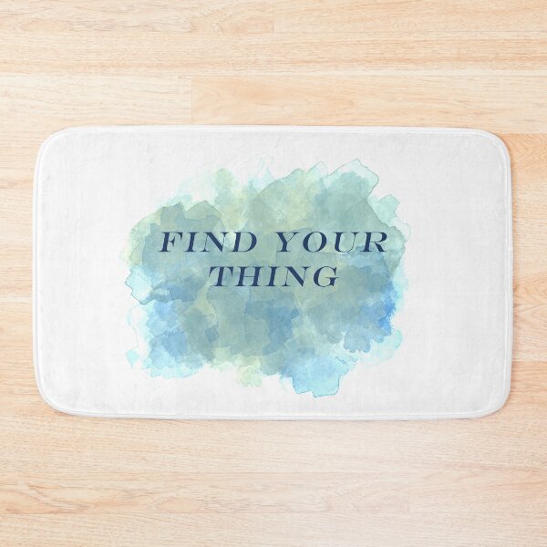 Item preview, Find Your Thing Blue and Yellow Watercolour Shades designed and sold by pastel-only.