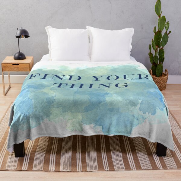 Item preview, Find Your Thing Blue and Yellow Watercolour Shades designed and sold by pastel-only.