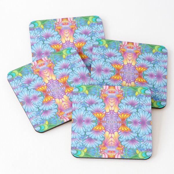 Item preview, The Skruncheeeze Blue Flower Funky Garden! designed and sold by knightfyer.