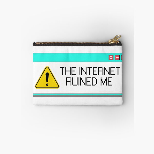 Item preview, The internet ruined Me Funny Gift designed and sold by Músico Ilustre.