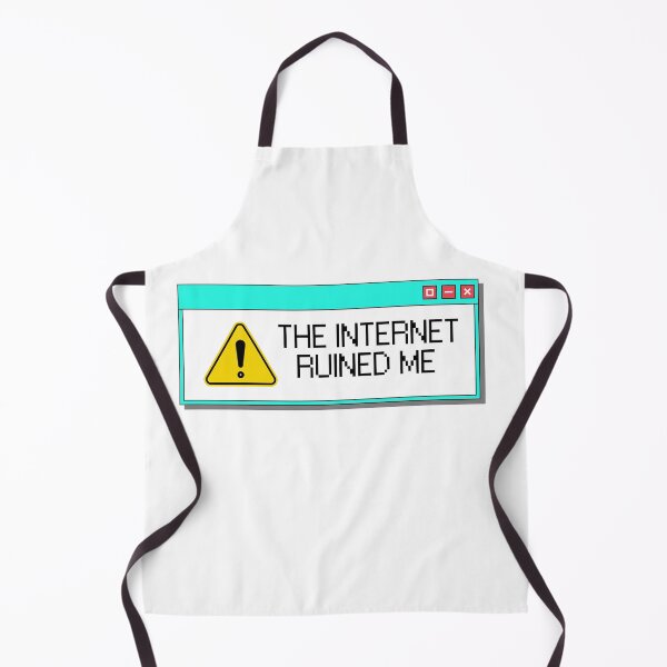 Item preview, The internet ruined Me Funny Gift designed and sold by Músico Ilustre.
