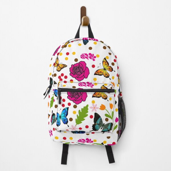 Item preview, Spring hustle with flowers and butterflies designed and sold by Graphroad.