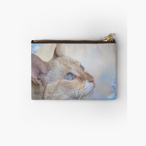 Item preview, Siamese Cat and Hydrangeas designed and sold by Elisabeth Lucas.