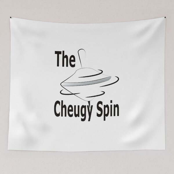 Item preview, The Cheugy Spin T-Shirt designed and sold by ThinkinClothing.