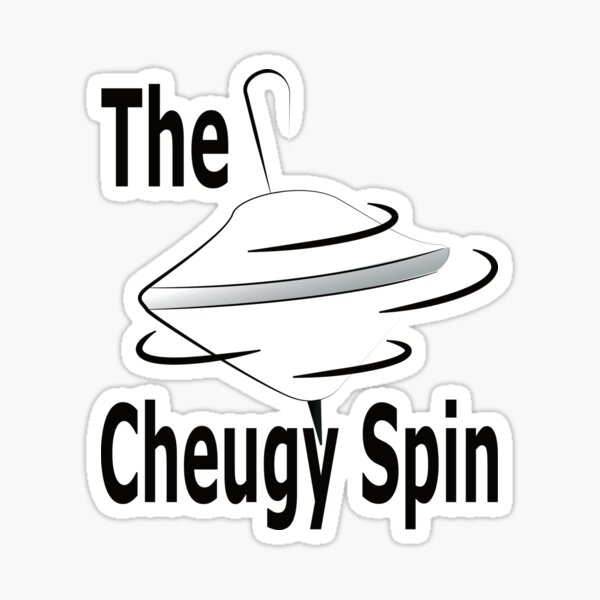 The Cheugy Spin T-Shirt Sticker