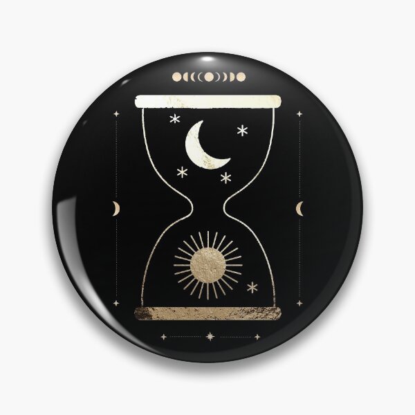 Item preview, Day and Night Hourglass moon phases designed and sold by cutecrazytshirt.