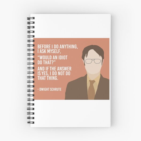 Item preview, The Office | Dwight Schrute | If and Idiot would do it | Don't do it designed and sold by morethanatshirt.