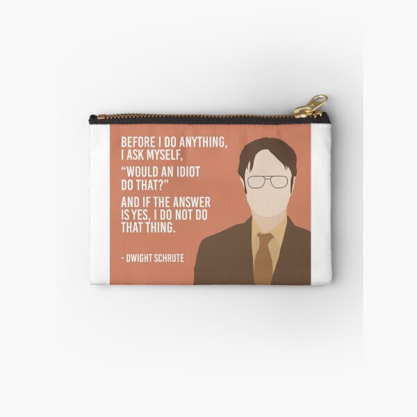 Item preview, The Office | Dwight Schrute | If and Idiot would do it | Don't do it designed and sold by morethanatshirt.