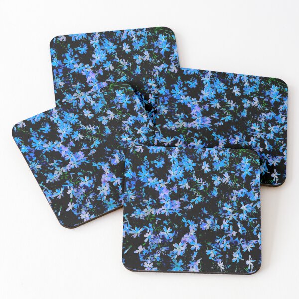 Item preview, Blue Spring Flowers - Violets- Altered Nature Photo - Ornamental Plants - Digitally Enhanced designed and sold by Cosmic-Ferret.
