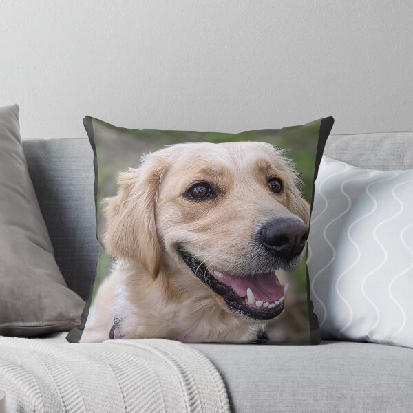 Artikelvorschau, Schöne Golden Retriever Bella lächelnd entworfen und verkauft von Fluffycat2020.