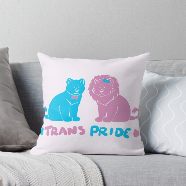 Item preview, happy trans lions 2 designed and sold by raychromatic.