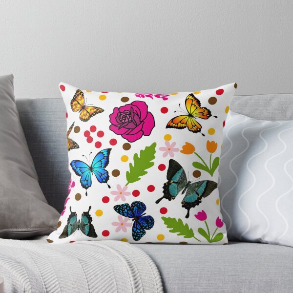 Item preview, Spring hustle with flowers and butterflies designed and sold by Graphroad.