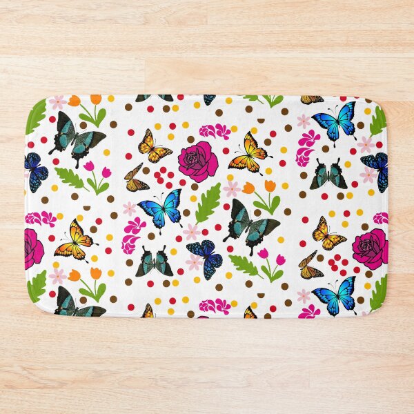 Item preview, Spring hustle with flowers and butterflies designed and sold by Graphroad.