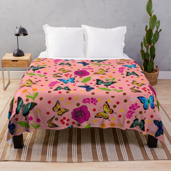Item preview, Spring hustle with flowers and butterflies designed and sold by Graphroad.