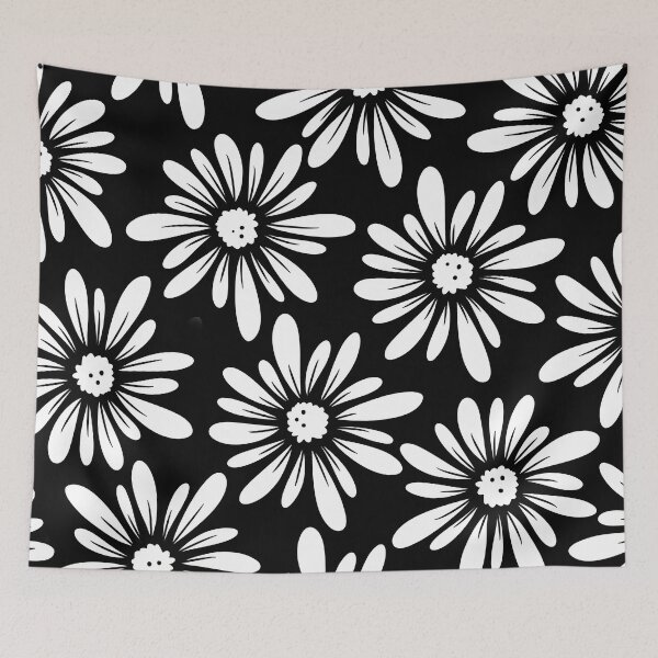 Item preview, Cute flowers black and white roses designed and sold by StudioHinte.