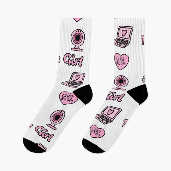 Item preview, Cam girl  Sticker by Zhenya Kiseleva-Schneider designed and sold by Eva Kiseleva.