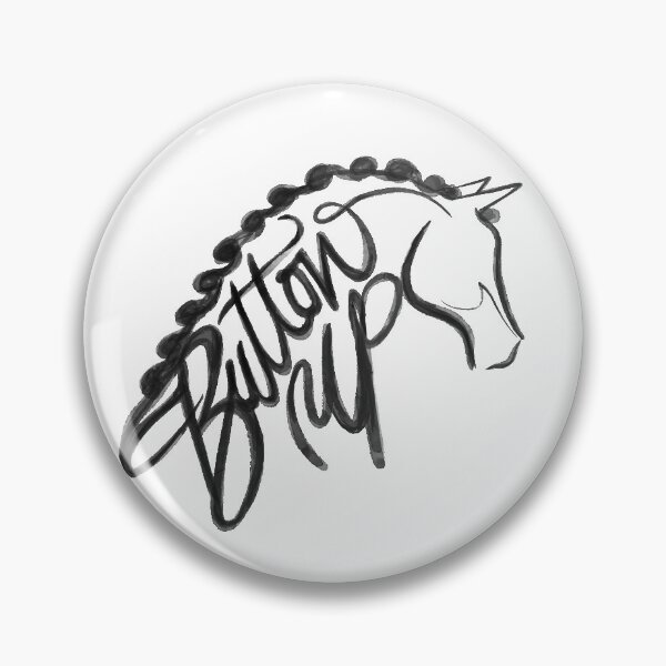 Item preview, Dressage Horse Button Braids Classical Dressage Baroque Black Stallion  designed and sold by tinaschofield.