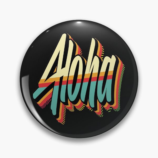 Item preview,  Hawaii Aloha Word with Sun Rays designed and sold by remonss.