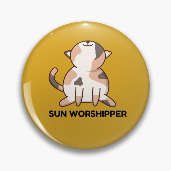 Item preview, Sun Worshipper Smol Kitteh - Dreams and Felines designed and sold by Purrfecta.
