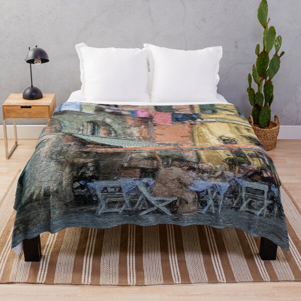 Item preview, Scent of coffee and croissants in the streets of Vernazza Cinque Terre Italy designed and sold by ritadilalla.