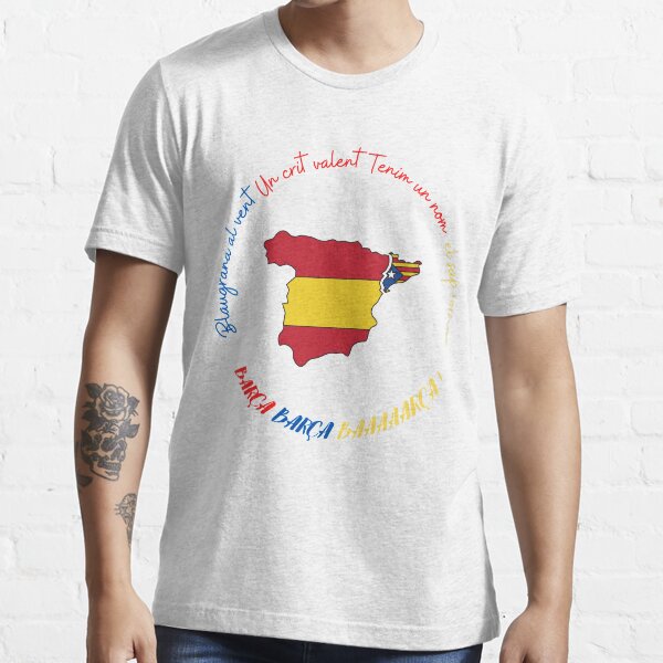 "Visca Barca" T-shirt for Sale by EzeGuitachi | Redbubble | anthem t ...