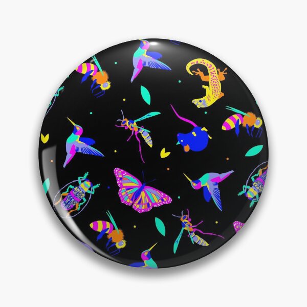 Item preview, Technicolor Pollinators designed and sold by CAPSLOCKTUESDAY.
