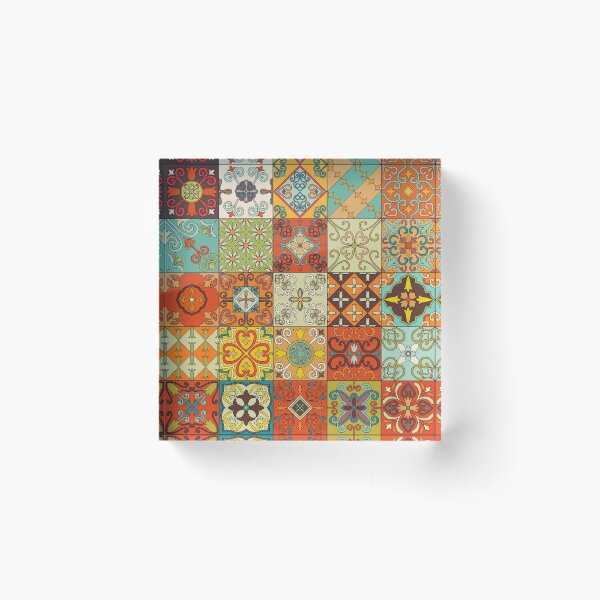 Item preview, Colorful Tile designed and sold by mattpanta.